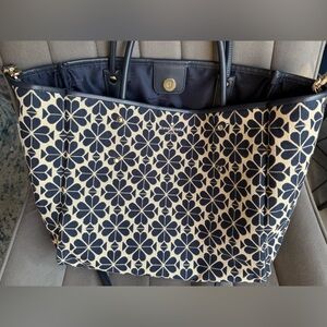 Kate Spade Flower Jacquard Everything Tote